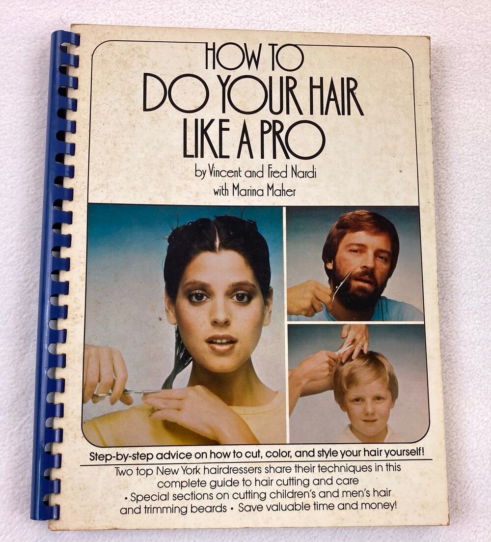 How To Do Your Hair Like a Pro How-To Book Vintage 1977